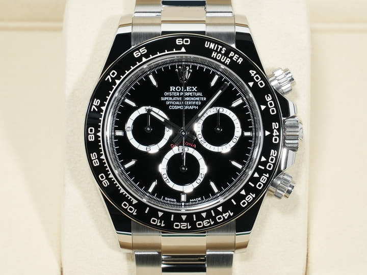 ロレックス デイトナ Ref.126500LN ステンレススチール ブラック文字盤 未使用 chwyeiof