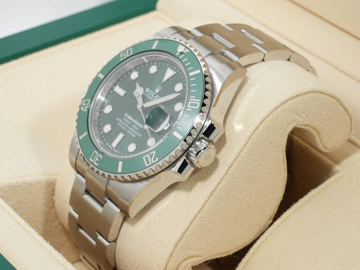 ロレックス サブマリーナー デイト Ref.116610LV ステンレススチール グリーン文字盤 未使用 scugypsy