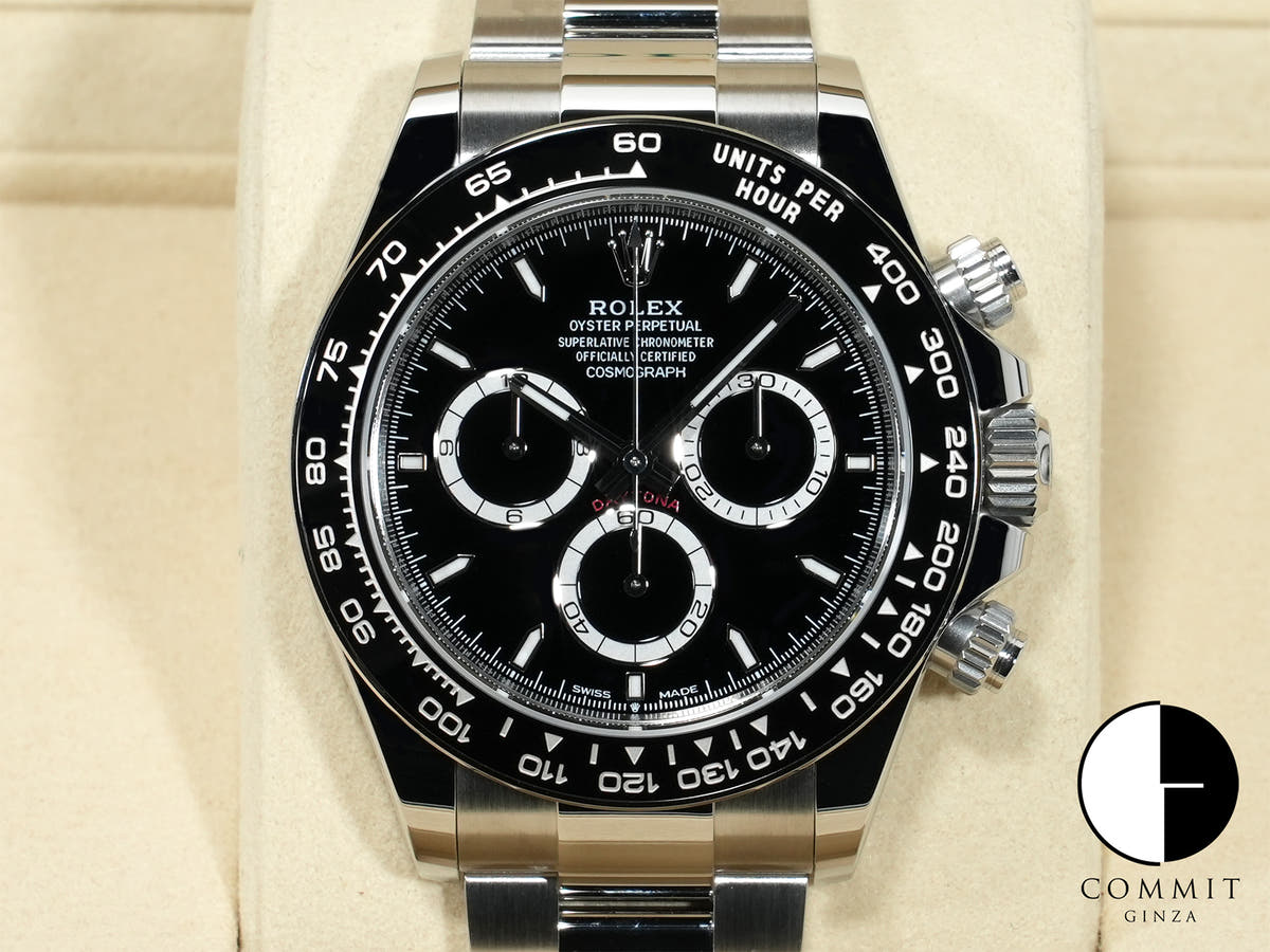 Rolex Daytona Ref. 126500LN Stainless Steel Black Dial Unused wnw7kvkz