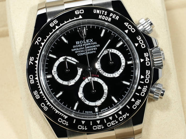 Rolex Daytona Ref. 126500LN Stainless Steel Black Dial Unused wnw7kvkz