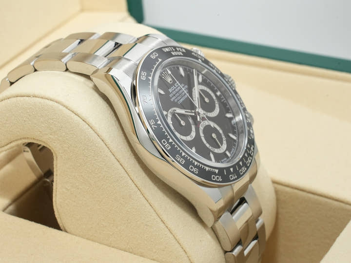 Rolex Daytona Ref. 126500LN Stainless Steel Black Dial Unused wnw7kvkz