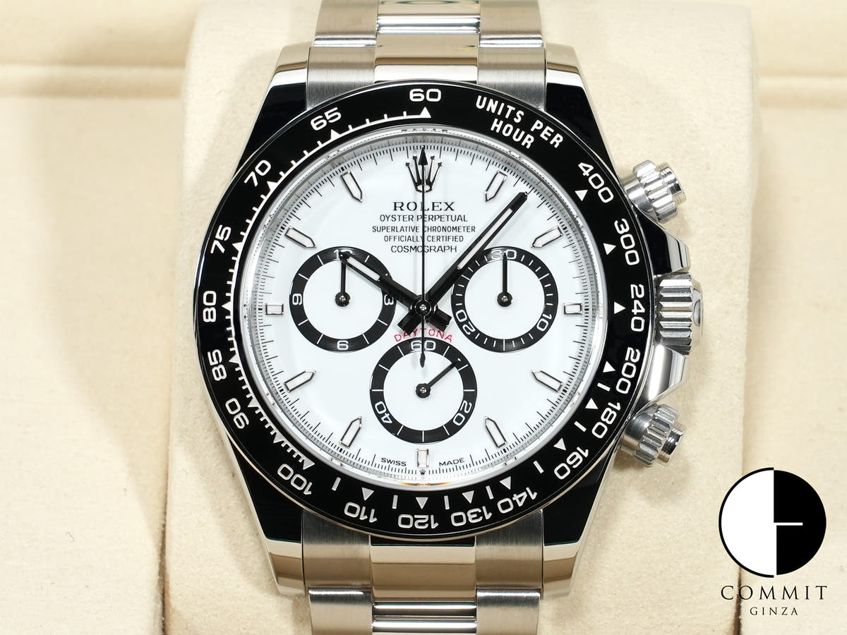 ロレックス デイトナ Ref.126500LN ステンレススチール ホワイト文字盤 未使用 q3urfvbm