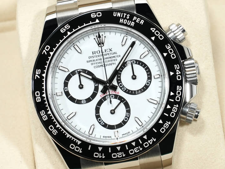 ロレックス デイトナ Ref.126500LN ステンレススチール ホワイト文字盤 未使用 q3urfvbm