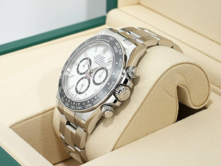 ロレックス デイトナ Ref.126500LN ステンレススチール ホワイト文字盤 未使用 q3urfvbm