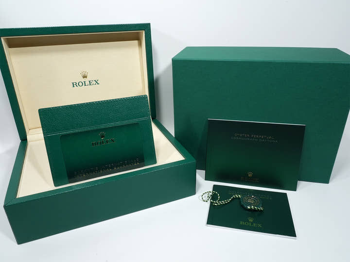 Rolex Daytona Ref. 126519LN White Gold Meteorite Dial Unused qy3fotqb