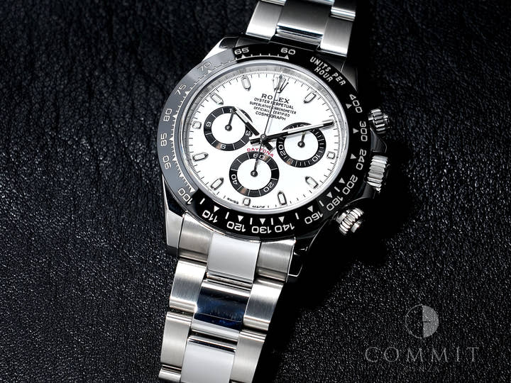 Pre-owned Rolex Daytona Ref. 116500LN Stainless Steel White Dial x8d8ka5c
