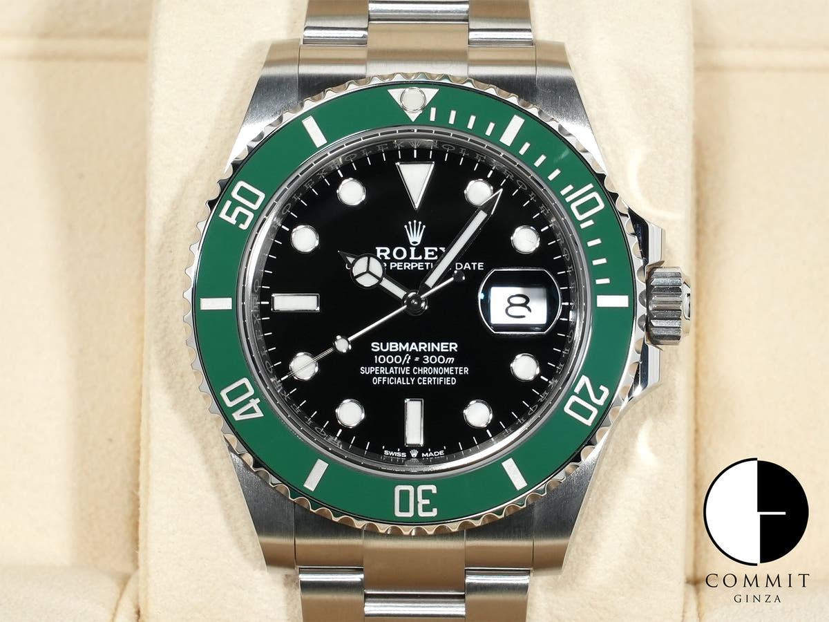 ロレックス サブマリーナー デイト Ref.126610LV ステンレススチール ブラック文字盤 美品 4gw83m65