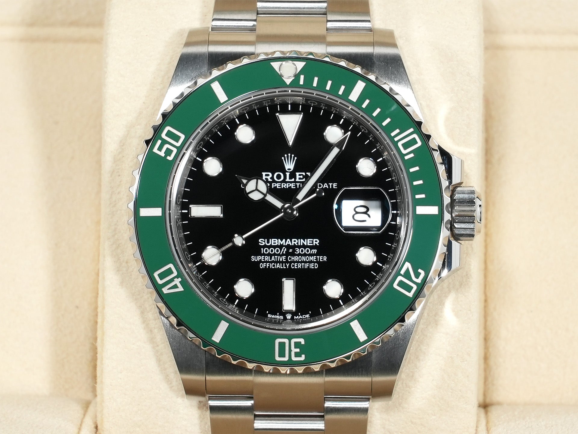 ロレックス サブマリーナー デイト Ref.126610LV ステンレススチール ブラック文字盤 美品 4gw83m65