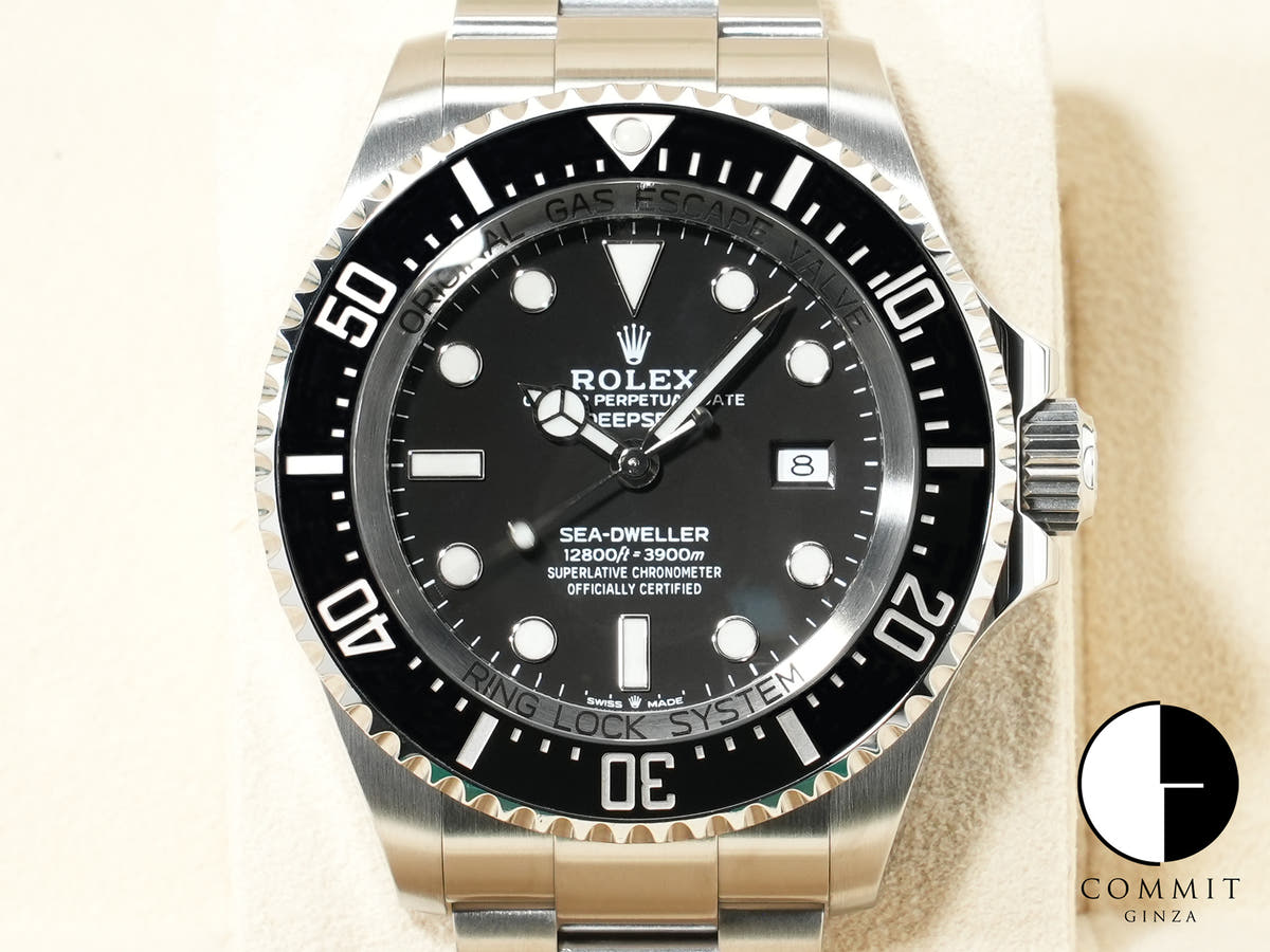 ロレックス シードゥエラー ディープシー Ref.126660 ステンレススチール ブラック文字盤 美品 mzyy4j8k