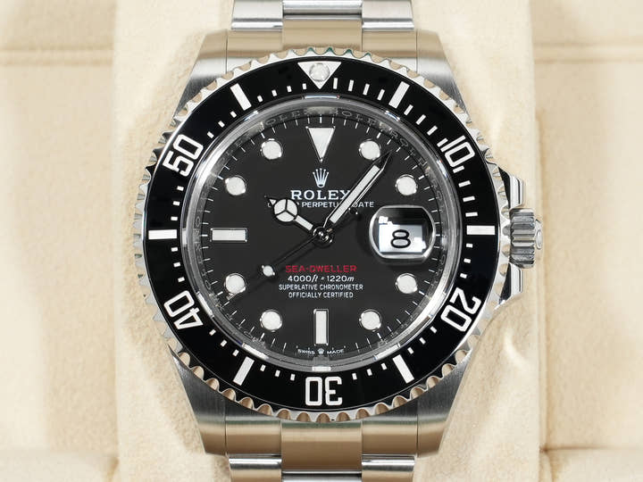 ロレックス シードゥエラー Ref.126600 ステンレススチール ブラック文字盤 美品 eyhwipxw