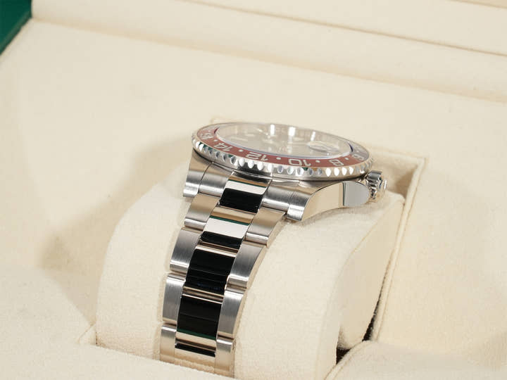 ロレックス GMTマスターII Ref.126719BLRO ホワイトゴールド ミッドナイトブルー文字盤 オイスターブレスレット 美中古 nfico7u9