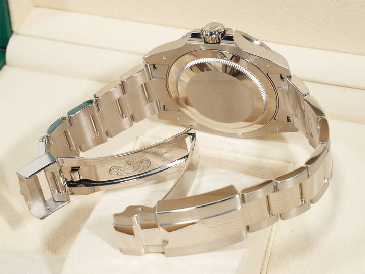 ロレックス GMTマスターII Ref.126719BLRO ホワイトゴールド ミッドナイトブルー文字盤 オイスターブレスレット 美中古 nfico7u9