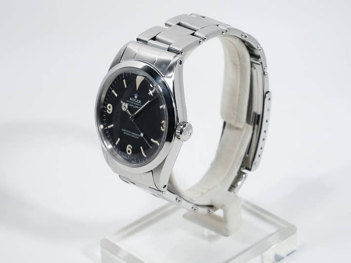 ロレックス エクスプローラーI Ref.1016 ステンレススチール ブラック文字盤 中古 yrv6o3ns