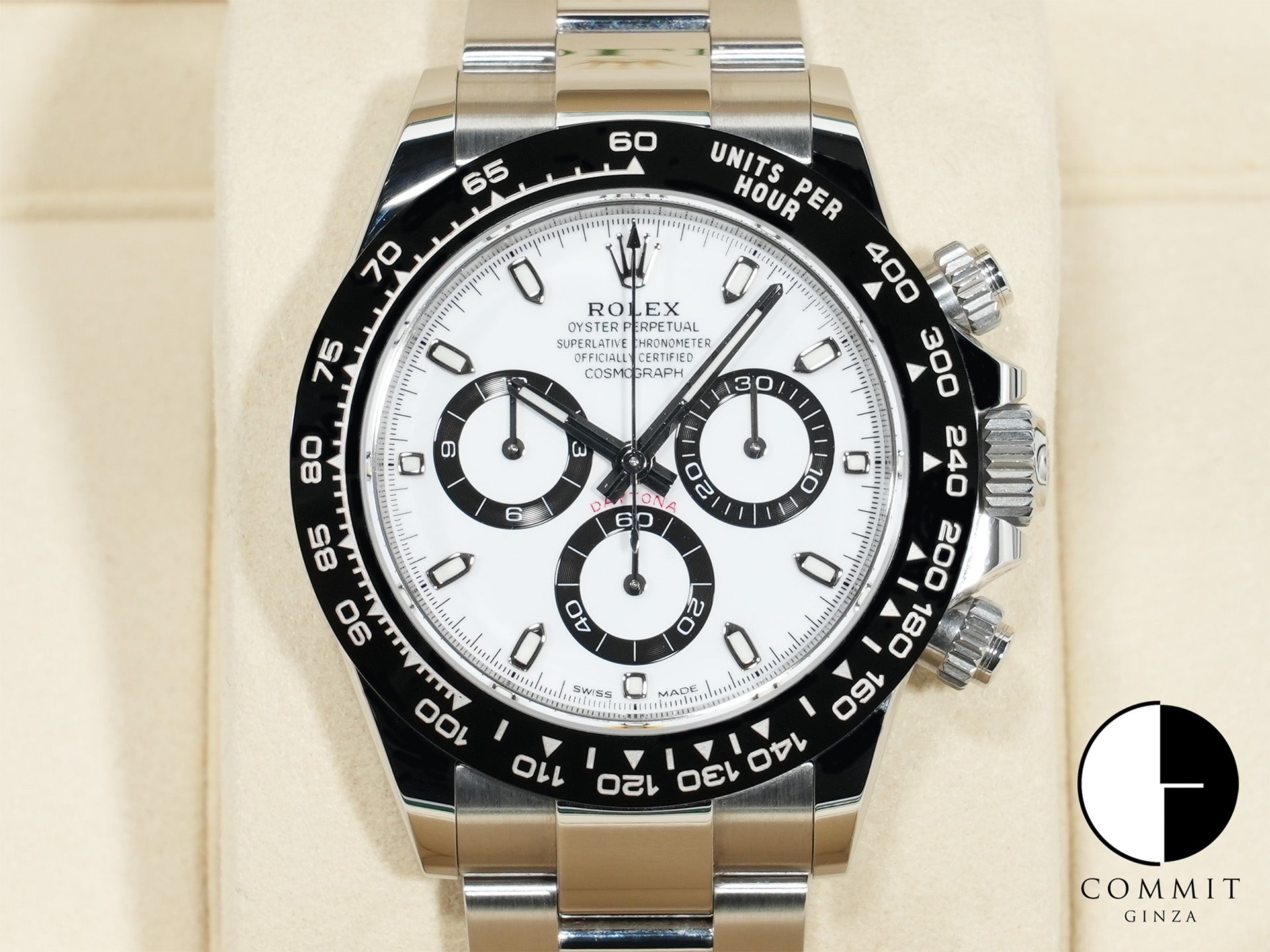 ロレックス デイトナ Ref.116500LN ステンレススチール ホワイト文字盤 中古 86tfuqa8