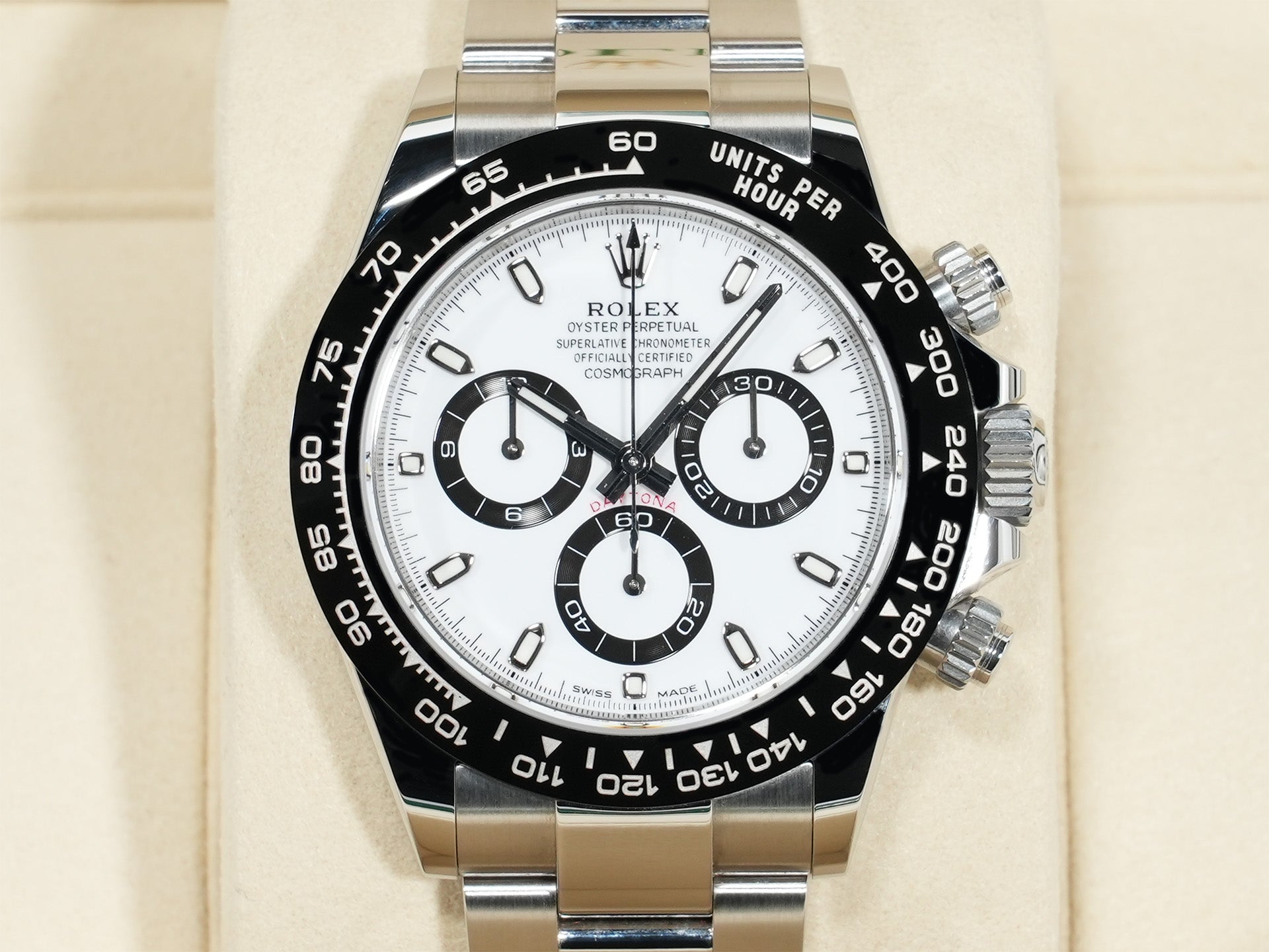 ロレックス デイトナ Ref.116500LN ステンレススチール ホワイト文字盤 中古 86tfuqa8