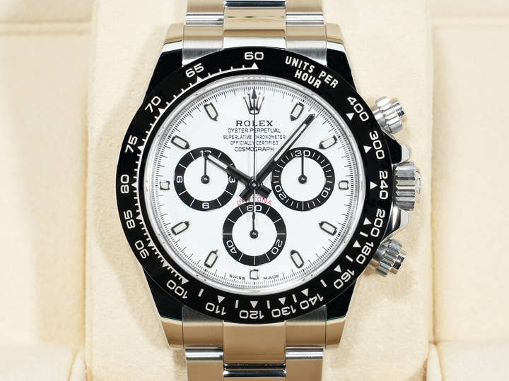 ロレックス デイトナ Ref.116500LN ステンレススチール ホワイト文字盤 中古 4mr6uvhh