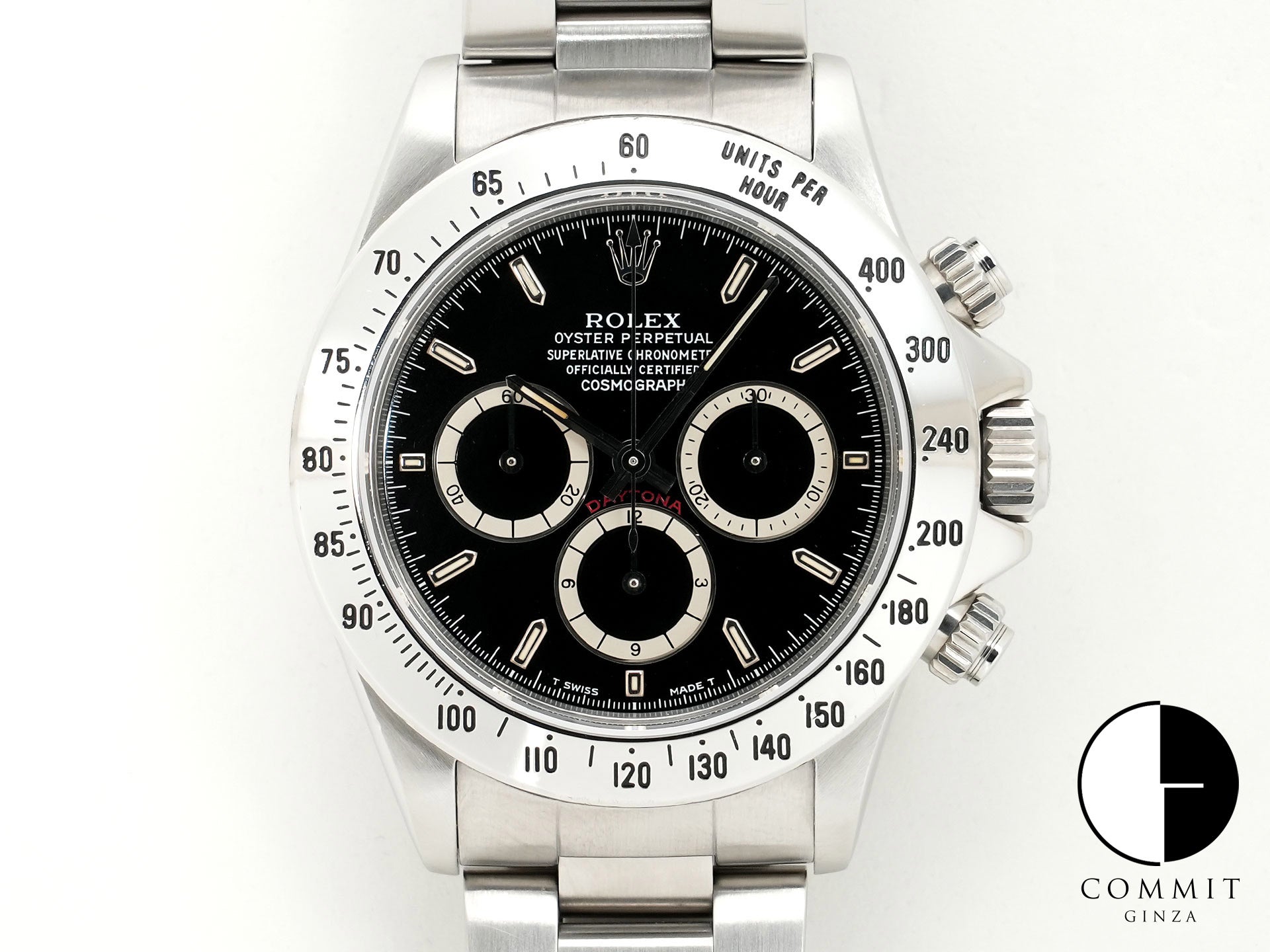 ロレックス デイトナ エルプリメロ Ref.16520 ステンレススチール ブラック文字盤 中古 dqjnn6mt