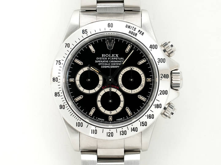 ロレックス デイトナ エルプリメロ Ref.16520 ステンレススチール ブラック文字盤 中古 dqjnn6mt