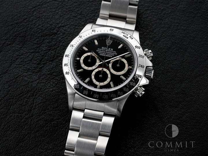 ロレックス デイトナ エルプリメロ Ref.16520 ステンレススチール ブラック文字盤 中古 dqjnn6mt