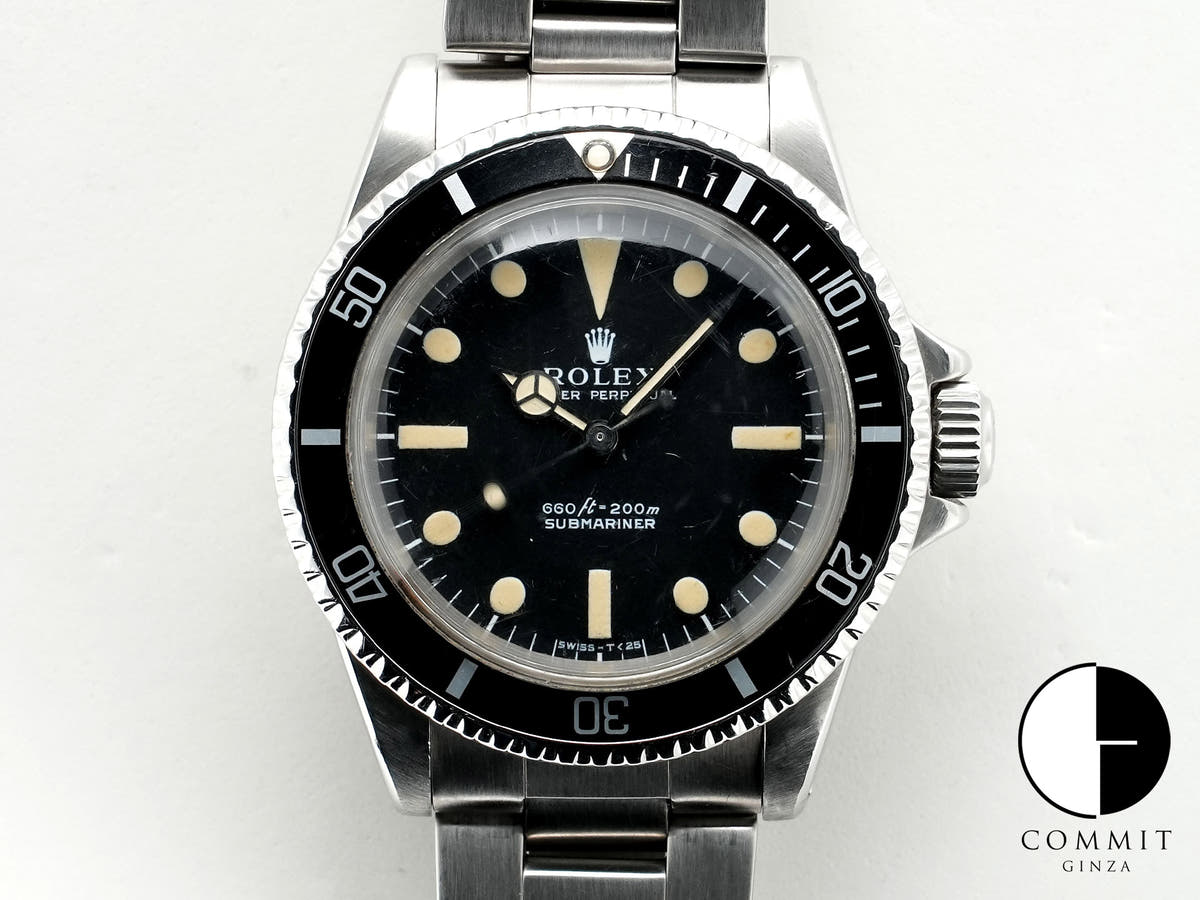 ロレックス サブマリーナー Ref.5513 ステンレススチール ブラック文字盤 中古 zpacxxd7