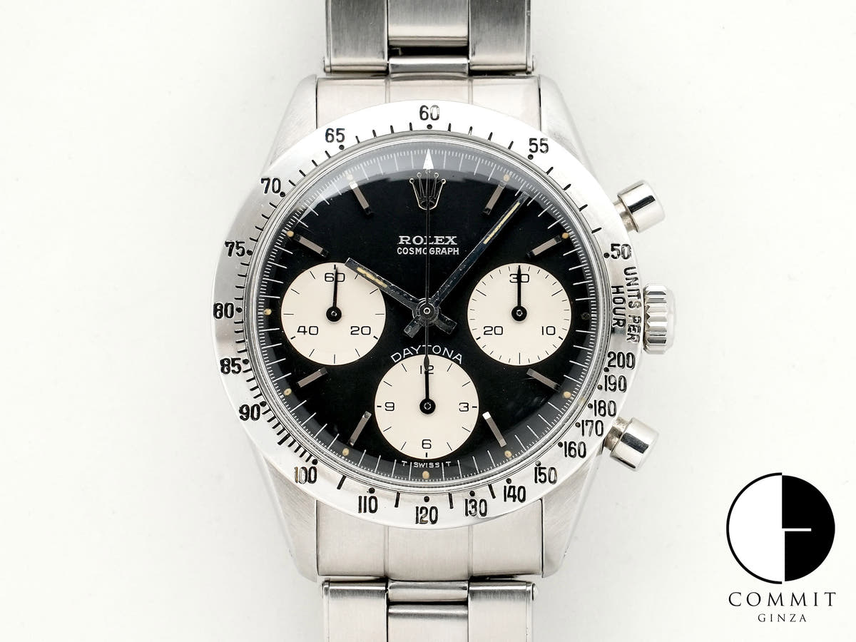 ロレックス デイトナ Ref.6239 ステンレススチール ブラック文字盤 中古 x8njmt9t