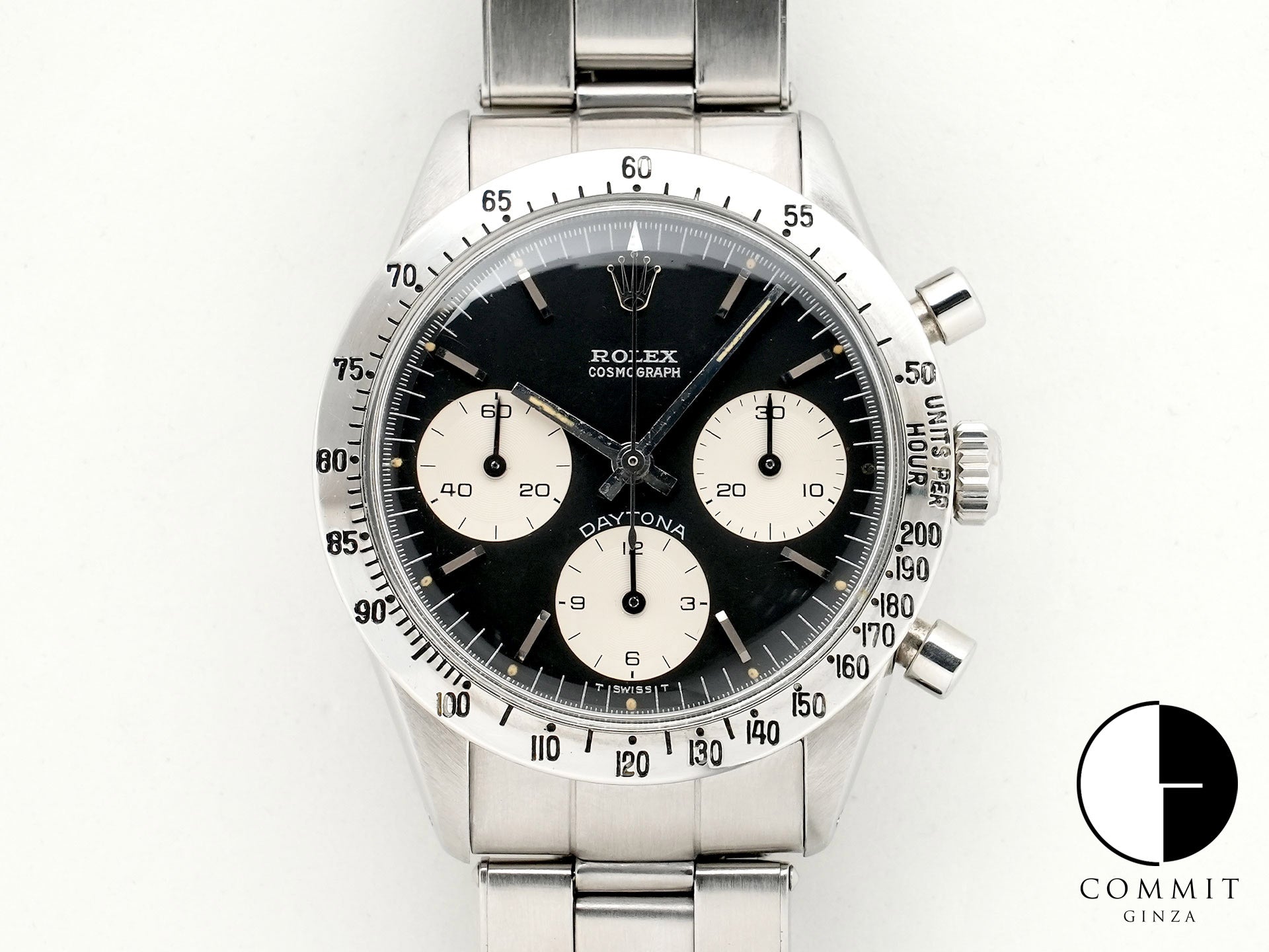 ロレックス デイトナ Ref.6239 ステンレススチール ブラック文字盤 中古 x8njmt9t