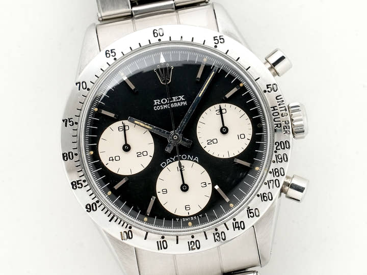 ロレックス デイトナ Ref.6239 ステンレススチール ブラック文字盤 中古 x8njmt9t