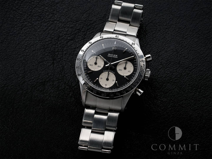 ロレックス デイトナ Ref.6239 ステンレススチール ブラック文字盤 中古 x8njmt9t