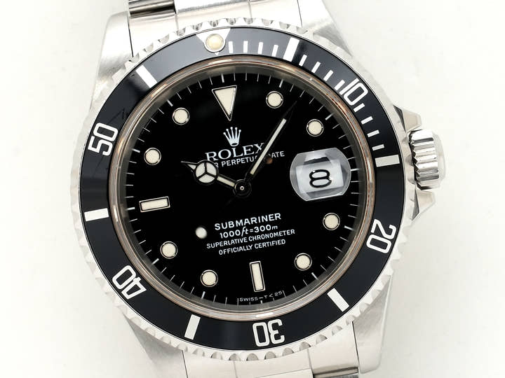 ロレックス サブマリーナー デイト Ref.16610 ステンレススチール ブラック文字盤 中古 7wzquxis