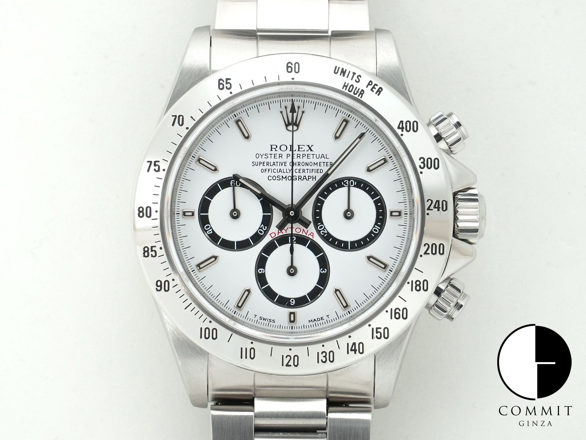 ロレックス デイトナ エルプリメロ Ref.16520 ステンレススチール ホワイト文字盤 中古 k6vri7k2