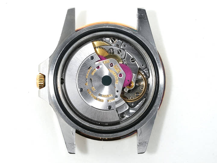 ロレックス GMTマスター Ref.1675/3 ステンレススチール/イエローゴールド ブラック文字盤 オイスターブレスレット 中古 3rf35fkh