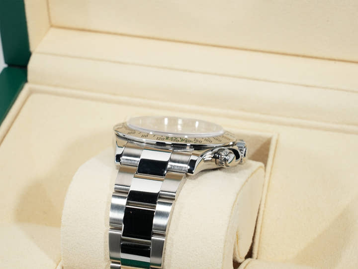 Rolex Daytona Ref. 116520 Stainless Steel Black Dial Excellent Condition Pre-Owned q2x4sp7a