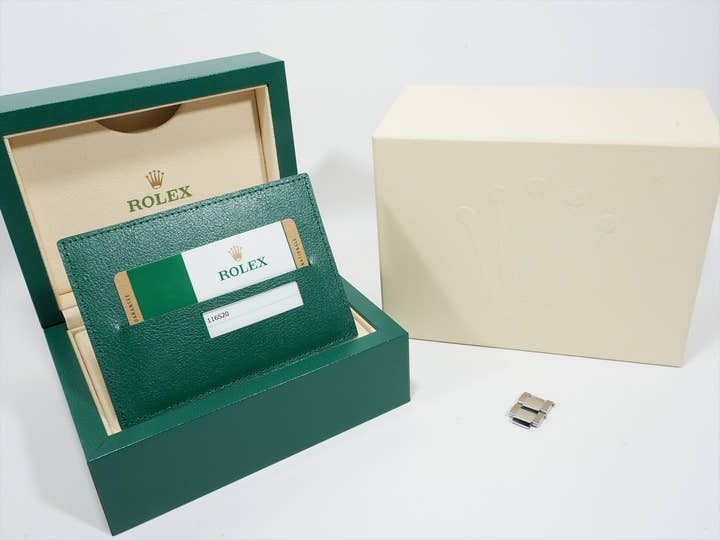 Rolex Daytona Ref. 116520 Stainless Steel Black Dial Excellent Condition Pre-Owned q2x4sp7a