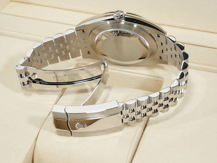 Rolex Datejust 41 Ref. 126334 Stainless Steel/White Gold Slate Dial Jubilee Bracelet Unused xov9ucym