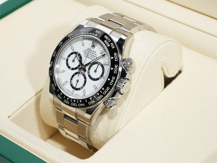 Rolex Daytona Ref. 126500LN Stainless Steel White Dial Excellent Condition 7pqqoogc