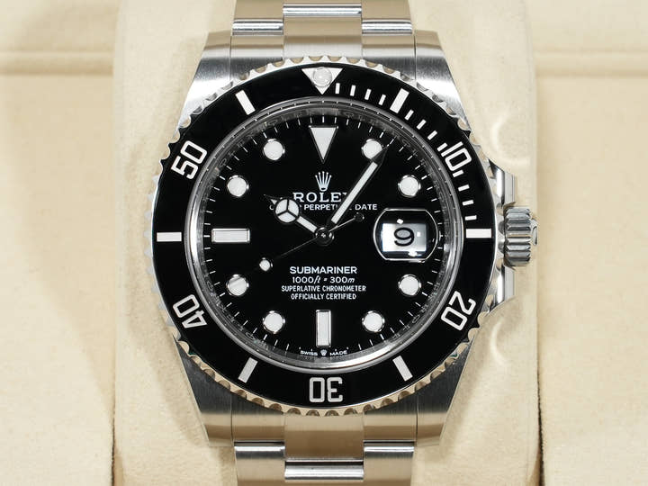Rolex Submariner Date Ref. 126610LN Stainless Steel Black Dial Unused vjb4xgh3