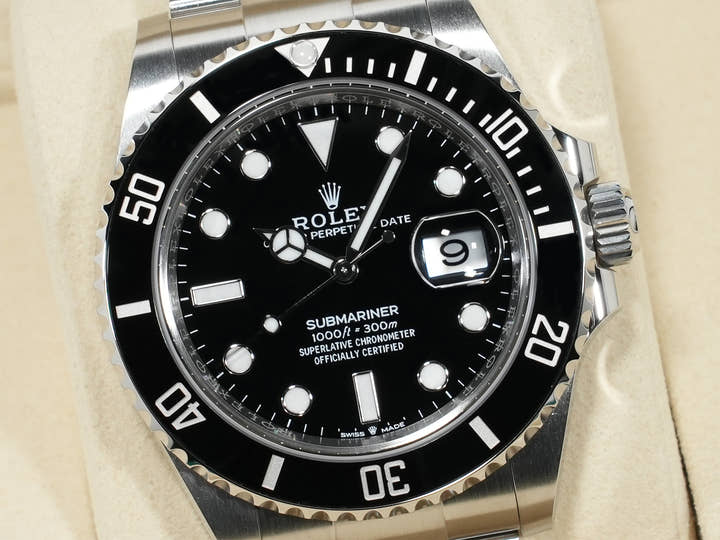 Rolex Submariner Date Ref. 126610LN Stainless Steel Black Dial Unused vjb4xgh3