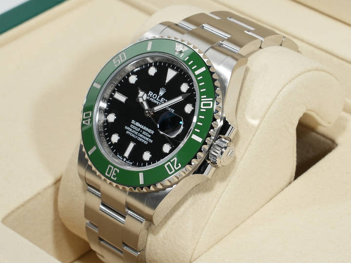 Rolex Submariner Date Ref. 126610LV Stainless Steel Black Dial Unused pgws3s6g