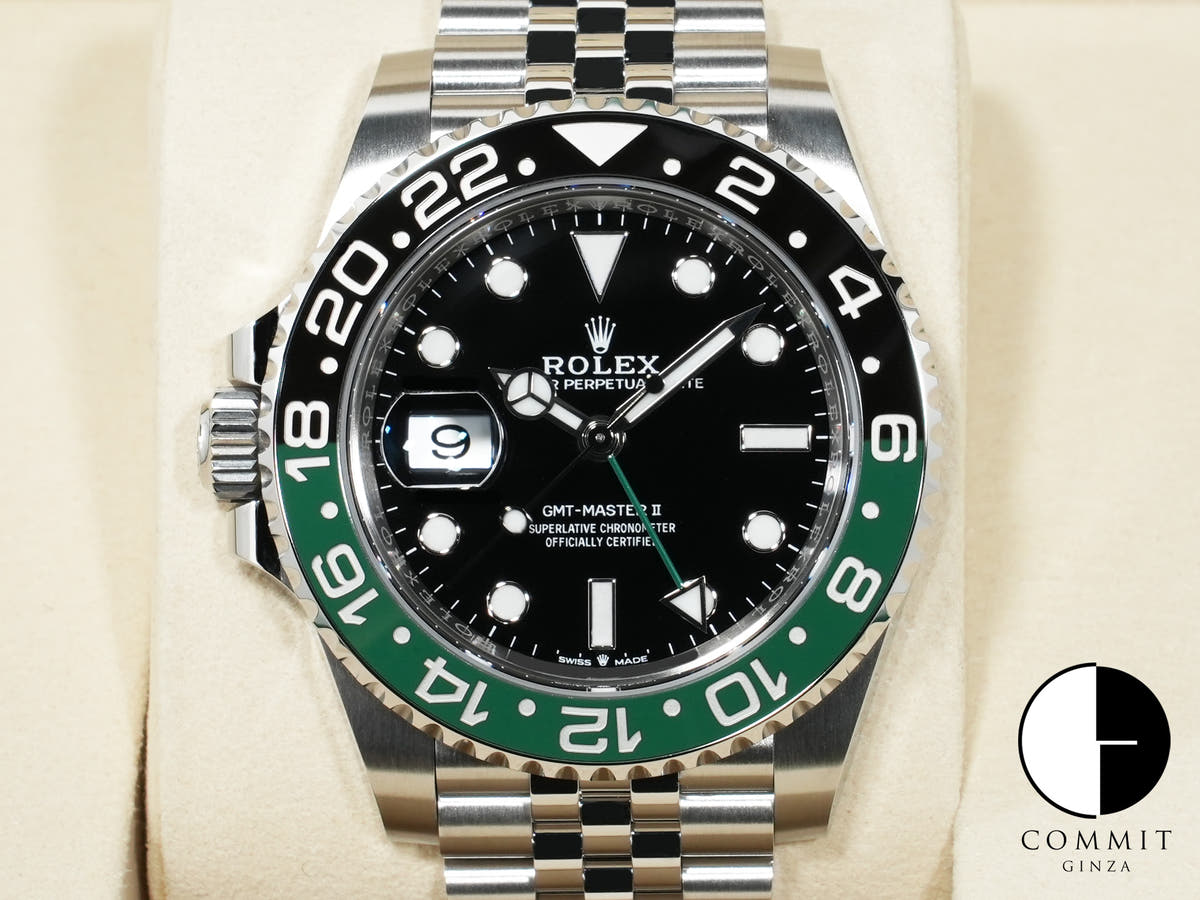 Rolex GMT-Master II Ref. 126720VTNR Stainless Steel Black Dial Jubilee Bracelet Unused bd4ayqx9