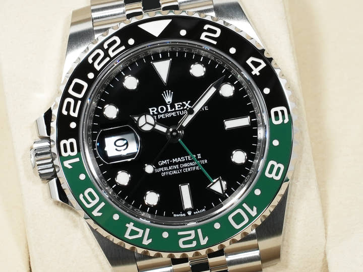 Rolex GMT-Master II Ref. 126720VTNR Stainless Steel Black Dial Jubilee Bracelet Unused bd4ayqx9
