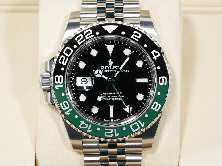 Rolex GMT-Master II Ref. 126720VTNR Stainless Steel with Black Dial and Jubilee Bracelet (Unused) n7o4rehw
