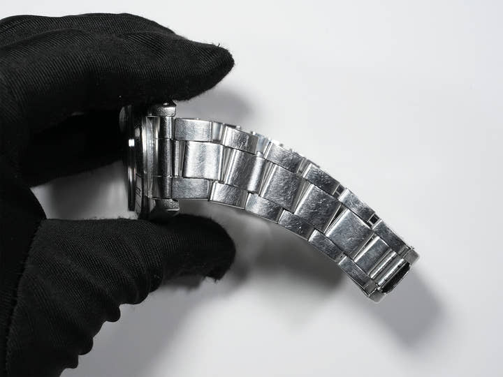 Pre-owned Rolex Explorer II Ref. 1655 Stainless Steel Black Dial Oyster Bracelet mdct9y62