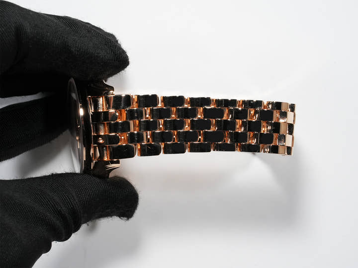 Patek Philippe Perpetual Calendar Chronograph Ref. 5270/1R-001 Rose Gold Ebony Black Soleil Dial Excellent Condition gpwqjeac