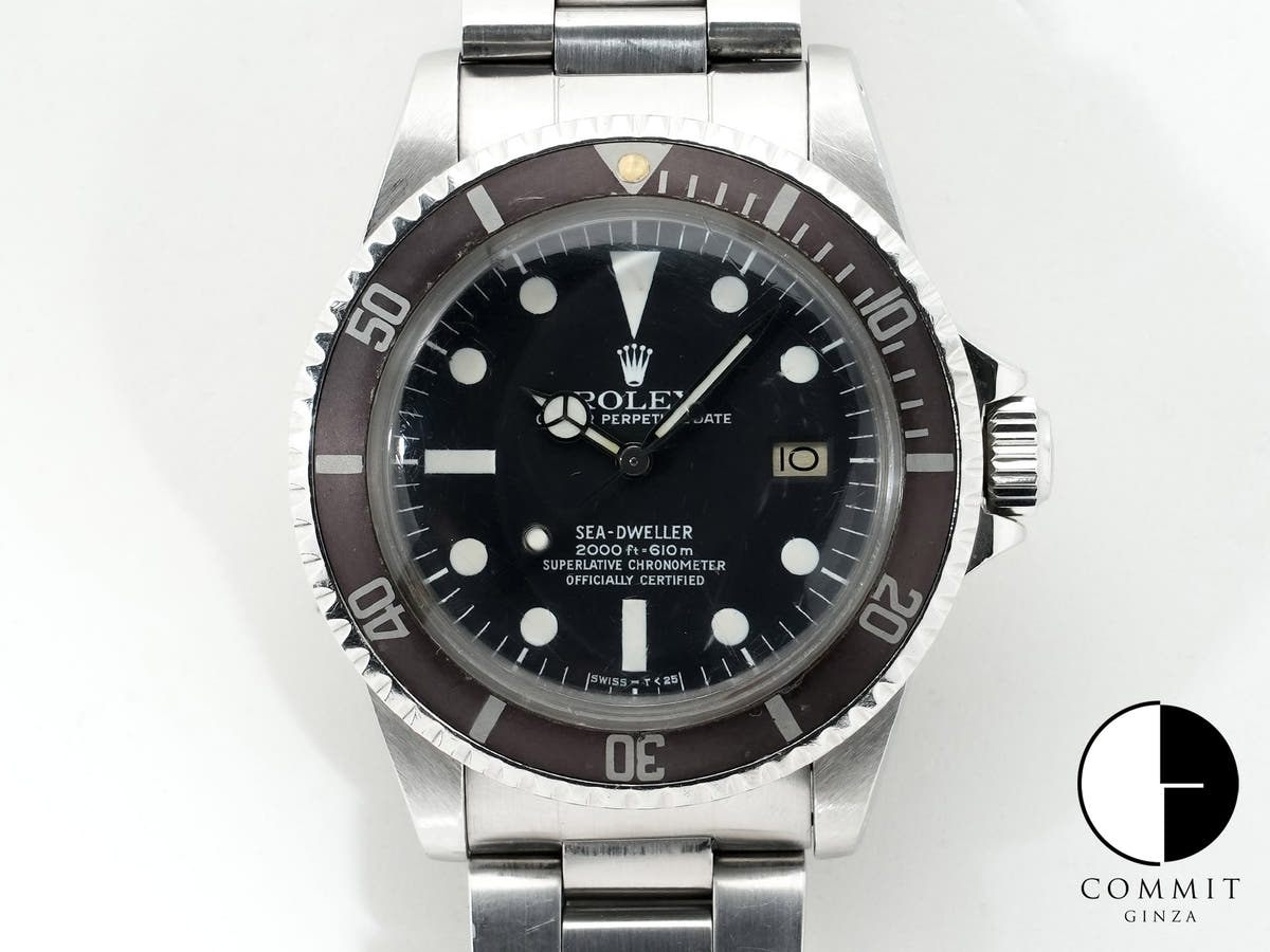 Rolex Sea-Dweller Ref. 1665 Stainless Steel Black Dial Pre-owned bfh885c3