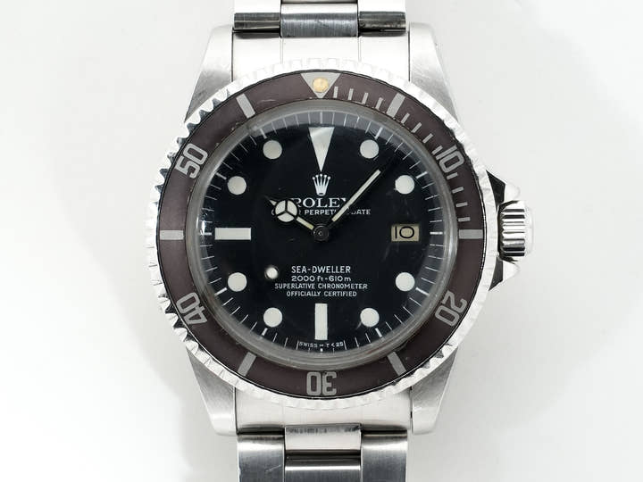 Rolex Sea-Dweller Ref. 1665 Stainless Steel Black Dial Pre-owned bfh885c3
