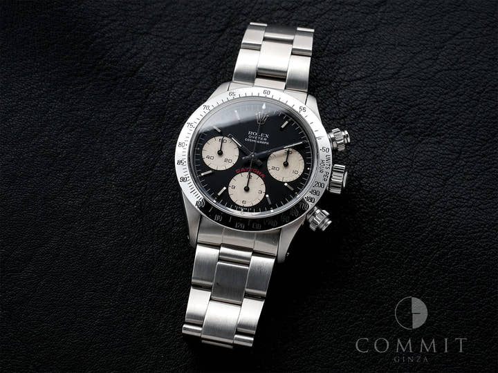 Pre-owned Rolex Daytona Ref. 6265 Stainless Steel Black Dial smui5qkr