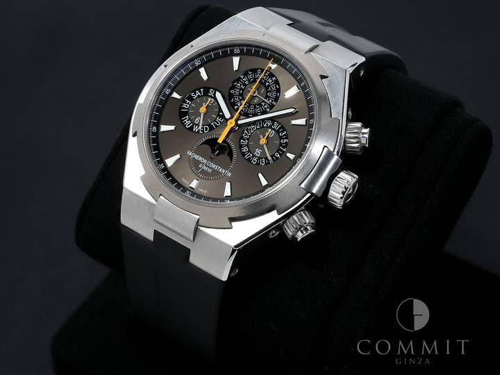 ヴァシュロンコンスタンタン オーヴァーシーズ パーペチュアルカレンダー クロノグラフ Ref.49020/000W-9656 ステンレススチール グレー文字盤 中古 v3zsop3a