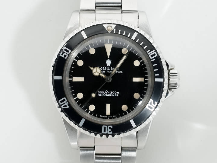 ロレックス サブマリーナー Ref.5513 ステンレススチール ブラック文字盤 中古 qredjunt