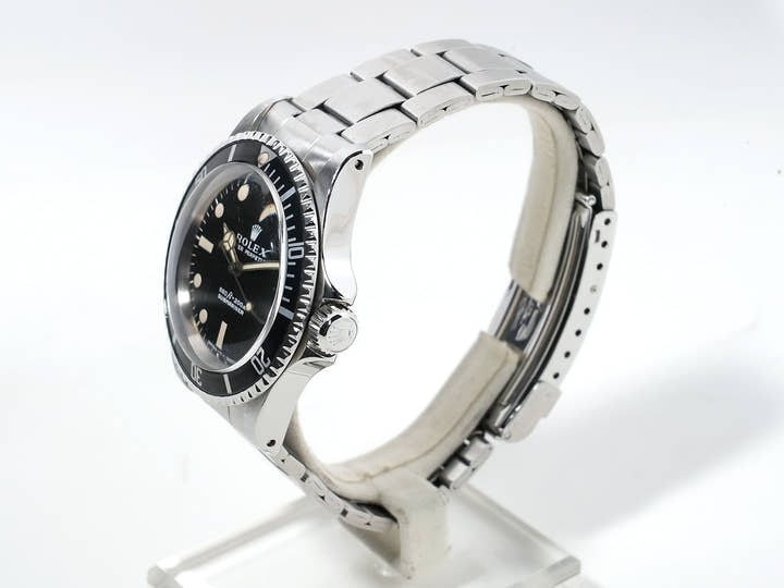 ロレックス サブマリーナー Ref.5513 ステンレススチール ブラック文字盤 中古 qredjunt