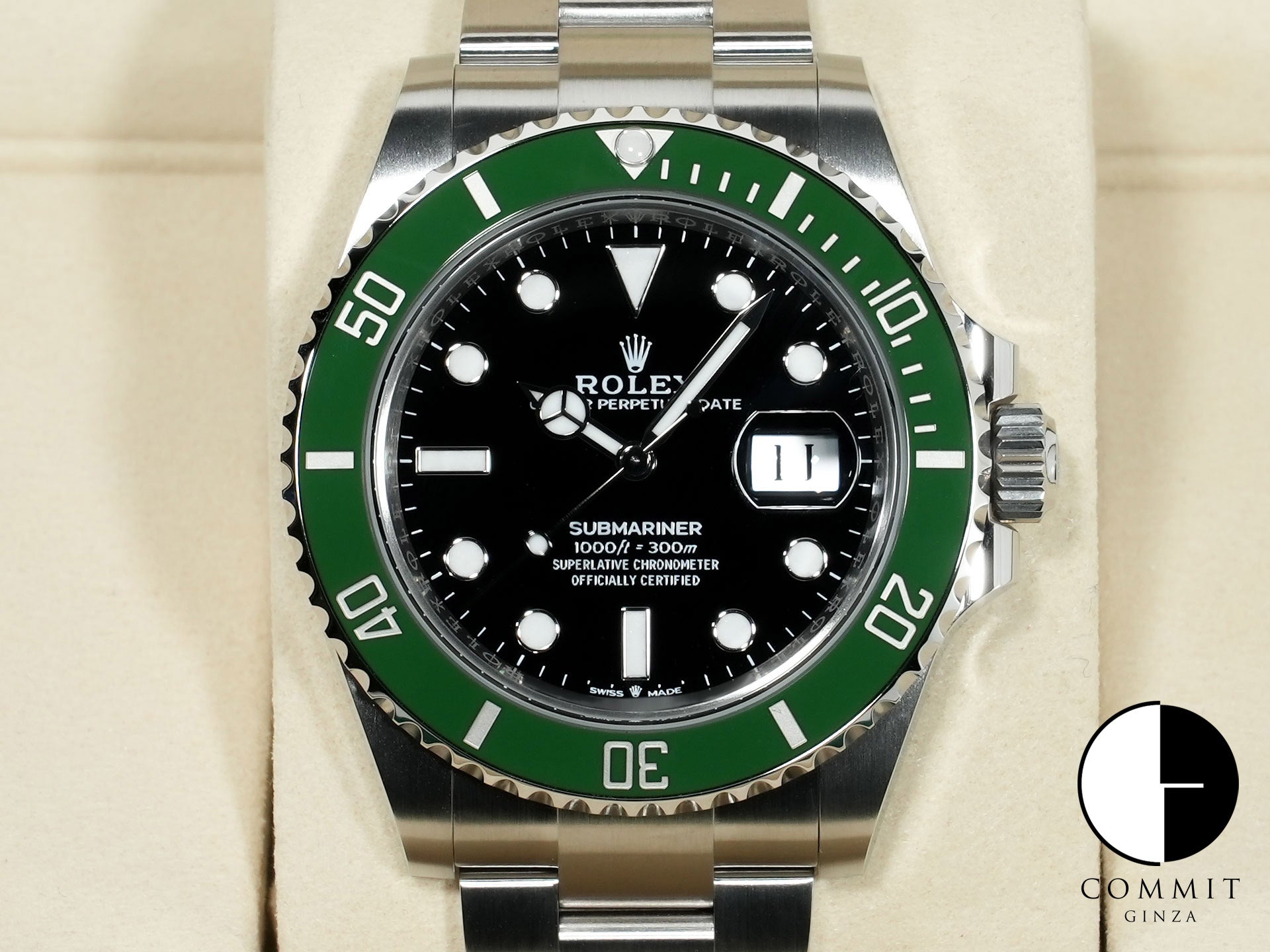 ロレックス サブマリーナー デイト Ref.126610LV ステンレススチール ブラック文字盤 未使用 ya7wegkh